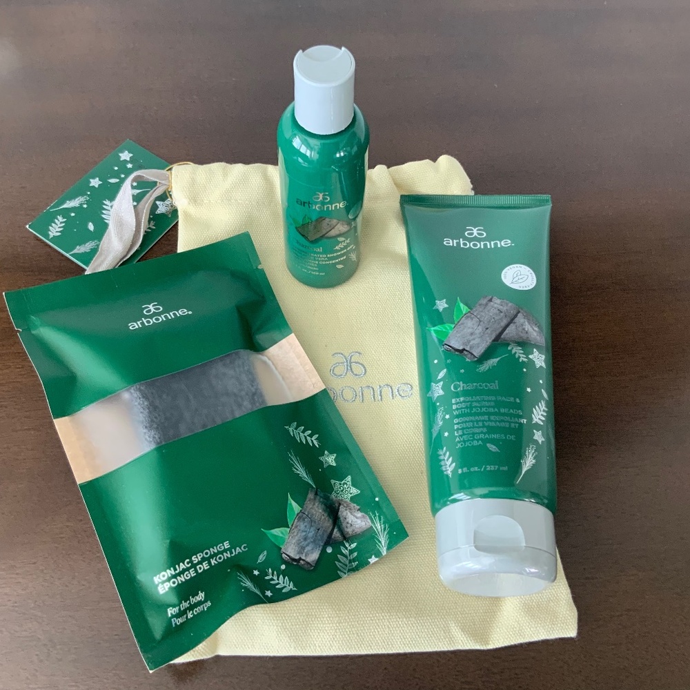 Arbonne Charcoal Cleansing Holiday Gift Set